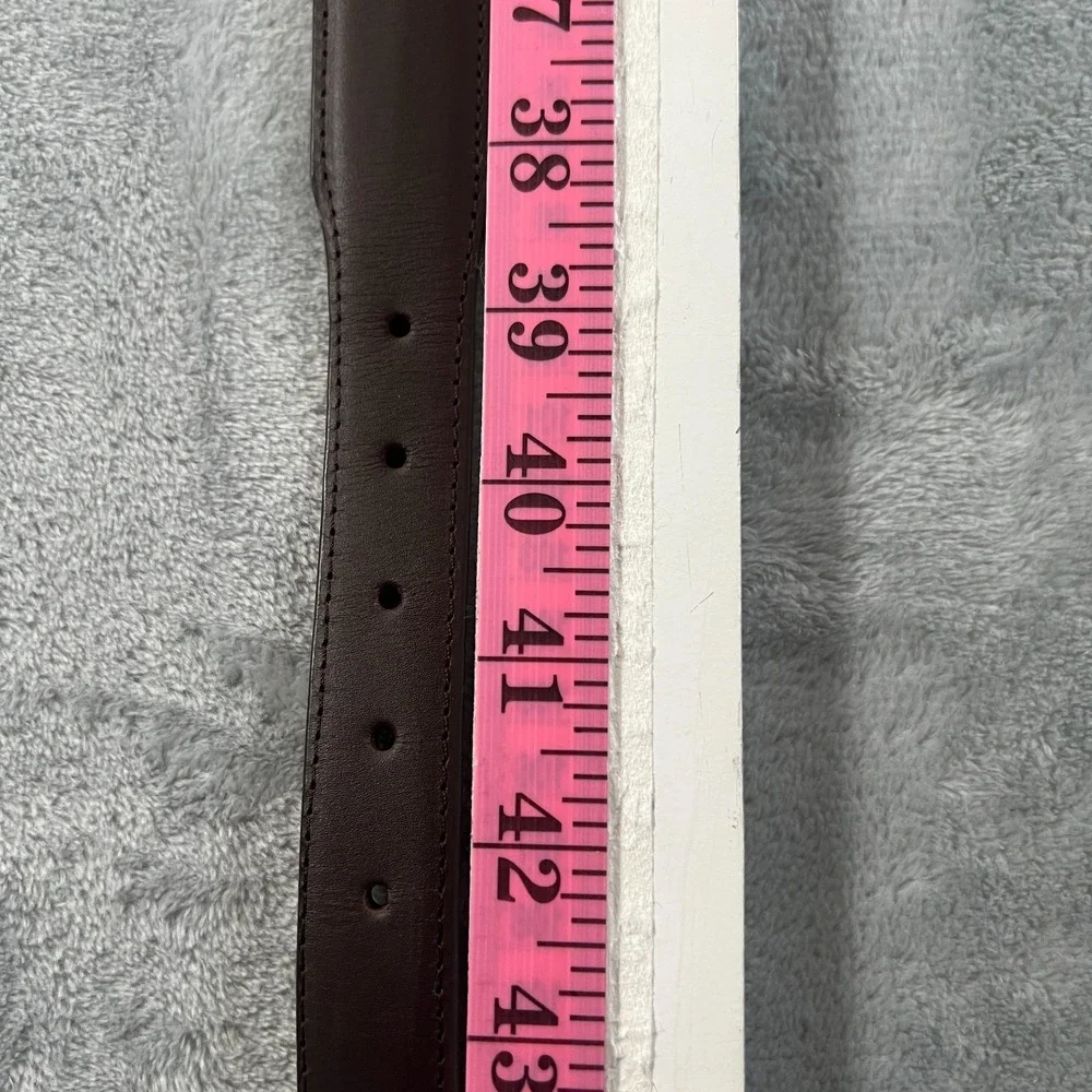 Zep Pro Sailfish Concho Leather Belt Mens 42 Brown Brushed Silver Sport Fishing